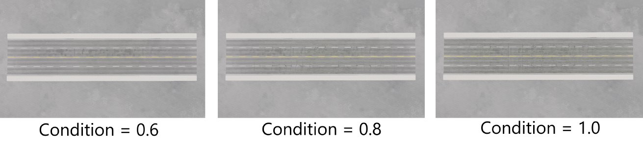 Road Conditions - Worn