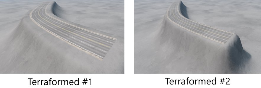 Terraforming A Single Road